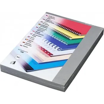 Barevný papír Desky Delta A4 šedé lamcoda4000g