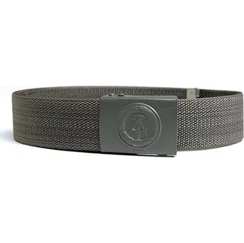 Opasek Armda NVA/DDR Opasek NVA polní plátěný přezkou ŠEDÝ použitý ŠEDÁ - GREY 90