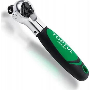 Ráčna Ráčna 1/4x1/2" s otočnou hlavou 360° 72 zubů 160MM TOPTUL CJMM1616