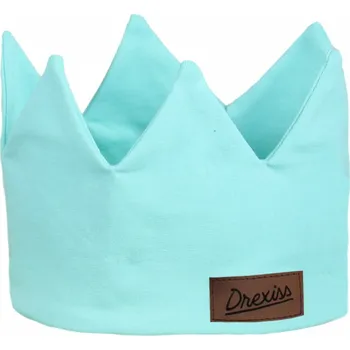 Zimní čelenka Drexiss KORUNKA MINT Dětská (vel.3) obvod 49-53cm