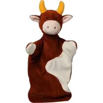 maňásek Maňásek na ruku - pohádkový maňásek -Kravička - od firmy NOE (28 cm)