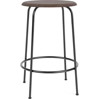 Barová židle Audo CPH Hnědá dubová barová židle AUDO AFTEROOM 65 cm