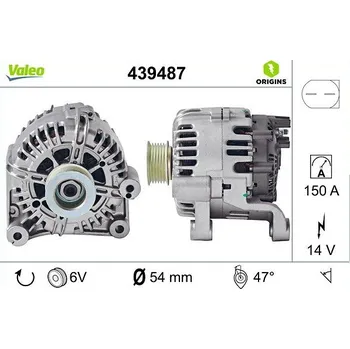 Autoelektrika generátor VALEO 439487