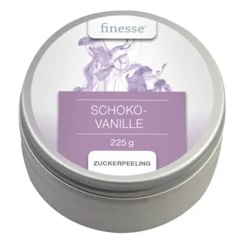 Tělový peeling Chemoform finesse® Peelingový cukr, Čokoláda - Vanilka, 225 g