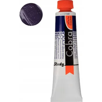 Olejová barva Olejová barva COBRA H2Oil 40 ml - Permanent blue violet 568