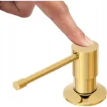 Sink Quality Top, dávkovač saponátu pro kuchyňský dřez 400ml, zlatá lesklá, SKQ-DOZL-GD