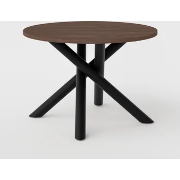 Jídelní stůl FALCO Jídelní stůl Osman kulatý Odstín: Ořech visconsin