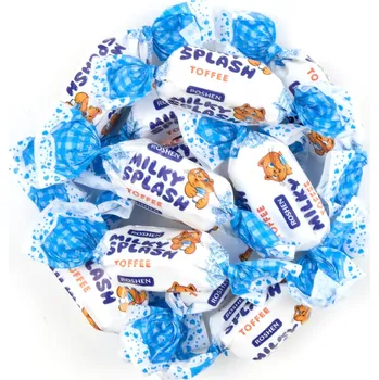 Cukrovinka NUTSMAN Karamelky s mléčnou náplní Roshen Milky splash Množství: 500 g