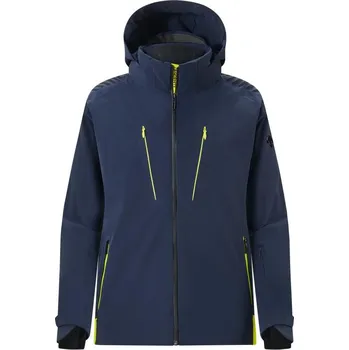 lyžařská bunda DESCENTE PADDY tmavě modrá/limetka - 48/M