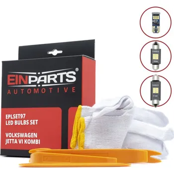 Osvětlení interiéru vozidel Sada LED žárovek do interiéru VOLKSWAGEN Golf VI KOMBI