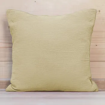 Povlak na polštářek Mušelínový povlak na polštář MSN-056 Pískově béžový 50 x 60 cm