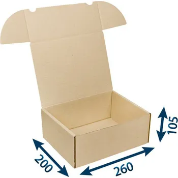 Hračka pro psa Akinu Krabice poštovní hnědá 26 x 20 x 10, 5 cm