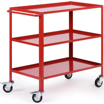 Transportní vozík, 3 police, 915 x 954 x 528 mm