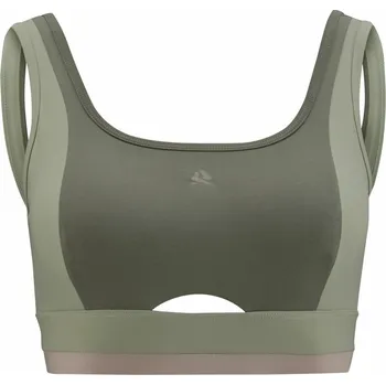 Podprsenka Active Rebel ACTIVE REBEL Savanah Damen top,vyjím. košíčky,80% PES,20% EA - 0 - zelená - 36