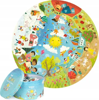 Puzzle Puzzle 150 dílků kulaté Roční období