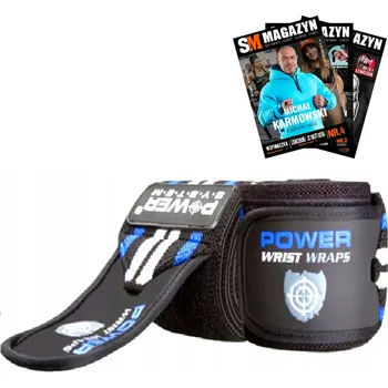 POWER-SYSTEM bandáž/stahovák na loket Elbow Wraps modrý