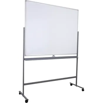 StandMar Otočná magnetická tabule na stojanu, popisovatelná, bílá, 180 x 120 cm
