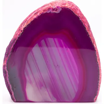 Přírodní kámen Milujeme Kameny Achát - řez - růžový CHRS9 496670