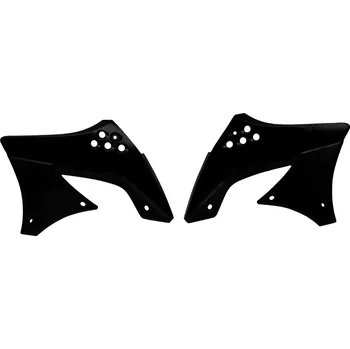 RACETECH (RTECH) KRYTY CHLADIČE KAWASAKI KXF 450 '09-'11 BARVA ČERNÁ (CVKXFNR0049) (KA03799001)