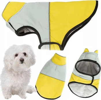 Obleček pro psa Zimní obleček pro psa s REFLEXNÍMI prvky, zateplený, zapínání na suchý zip, bunda velikost M