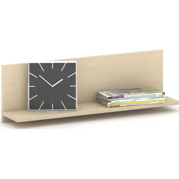 police Police na zeď PRIMO, 800 x 150 x 200 mm, bříza