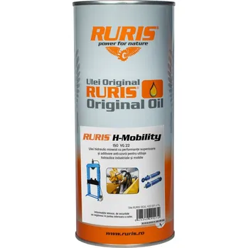 Příslušenství ke kompresoru RURIS Hydraulický olej H-Mobility 1000 ml