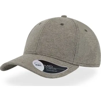 Pracovní přilba Atlantis Headwear Kšiltovka Feed, 6 panelová, baseballová COT33016003999-light grey Šedá světlá UNI