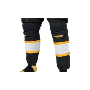 Odlehčené Hokejové Štulpny Hockey Bear - Černé / Žluté / Bílé, Velikost Youth (53 cm)