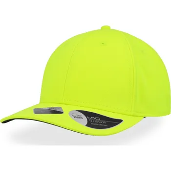 Pracovní přilba Atlantis Headwear Kšiltovka Base, 6 panelová COT336030p6299-yellow fluo UNI Žlutá fluorescent