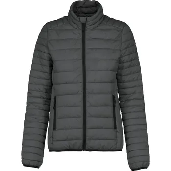 pracovní bunda Kariban Bunda Kariban K6121, prošívaná, lehká, dámská COT206121u5605-marl dark g 2XL Melír šedá tmavá