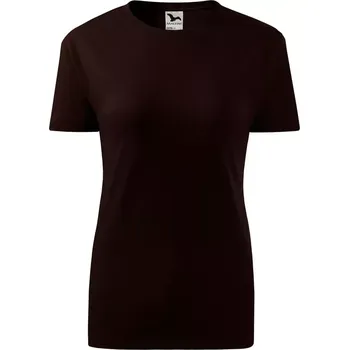 Dámské oblečení Dámské tričko Malfini Basic kávové