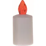 Svíčka hřbitovní bateriová 10 cm červená