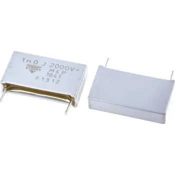 Fóliový kondenzátor, řada: MKP1841 1nF ±5procent 2 kV dc, 700 V ac, Průchozí otvor Vishay