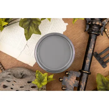 Speciální výtvarná barva Dixie Belle křídová minerální barva - Hurricane Gray - 237 ml