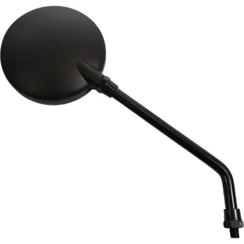 Zrcátko pro motocykl BIKETEC PARTS UNIVERZÁLNÍ PRAVÉ ZRCÁTKO S KULATÝM ZÁVITEM M10 BARVA ČERNÁ