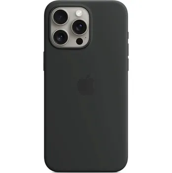 Pouzdro na mobilní telefon iPhone 15 Pro Max Silicone Case with MagSafe - Black