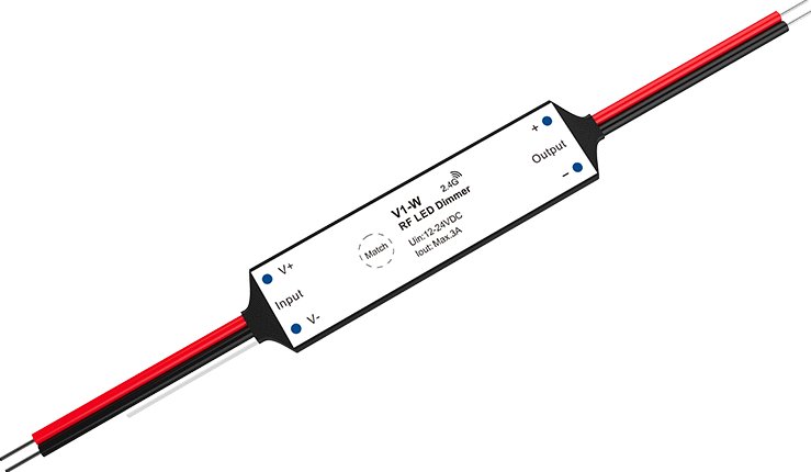 Skydance LED stmívač RF 1CH - V1-W