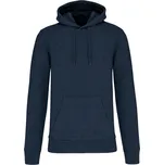 Kariban Mikina Kariban K4027 s kapucí, ekologická, pánská COT204027r5915-french navy 5XL Melír navy french