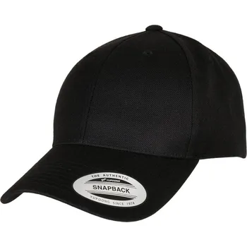 Pracovní přilba Flexfit Kšiltovka 6789 Snapback, 6 panelová COT55678900299-black Černá UNI