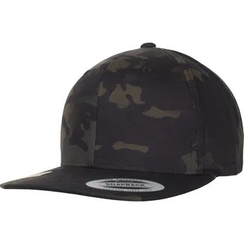 Flexfit Kšiltovka Flexfit 6089M Snapback, 6 panelová COT556089z2799-multicam bl UNI Multicam černá