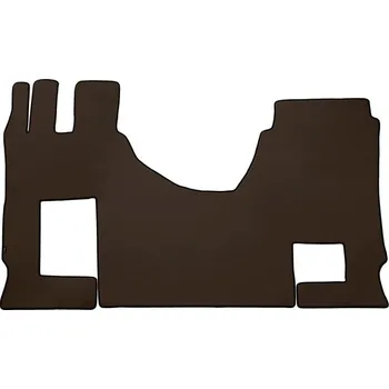 autokoberec Autokoberec MB Actros MP4 a MP5 automat, sklopná sedačka, hladká koženka, hnědé