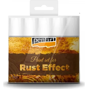 Vodová barva Set barev pro rezavý efekt Rust effect set