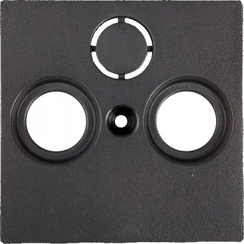 Elektrická zásuvka Anténní zásuvka hermetická Schneider Electric šedá