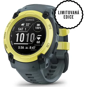 Chytré hodinky Garmin Instinct E – 40 mm, Electric lime s twilight páskem