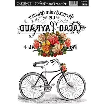 Transferový obrázek Cadence Home Deco - Květinové kolo