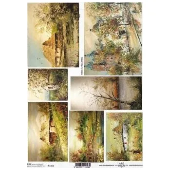 Umělecký papír Rýžový papír A4- R1211