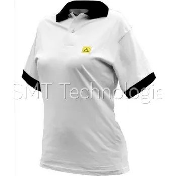 Pánská košile ESD polotriko s krátkým rukávem, světle šedé, XXL - 100104002494