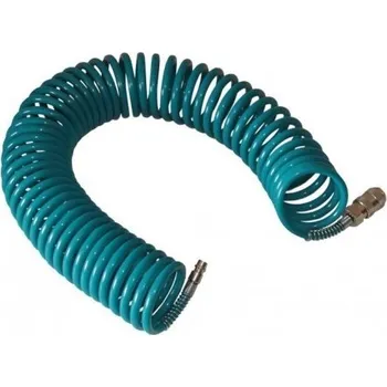 Příslušenství ke kompresoru Pneumatická spirálová hadice 10m 8mm modrá MZR 17311