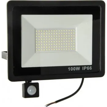 Halogenové světlomety Led lampa 100w se senzorem pohybu 9000lm IP66 Azaris 63481