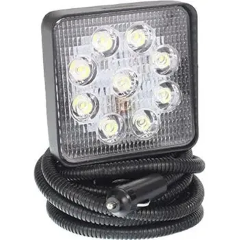 Přídavný světlomet PRACOVNÍ SVĚTLO - 9 LED DIOD NA MAGNET FI 76MM, L=3200MM